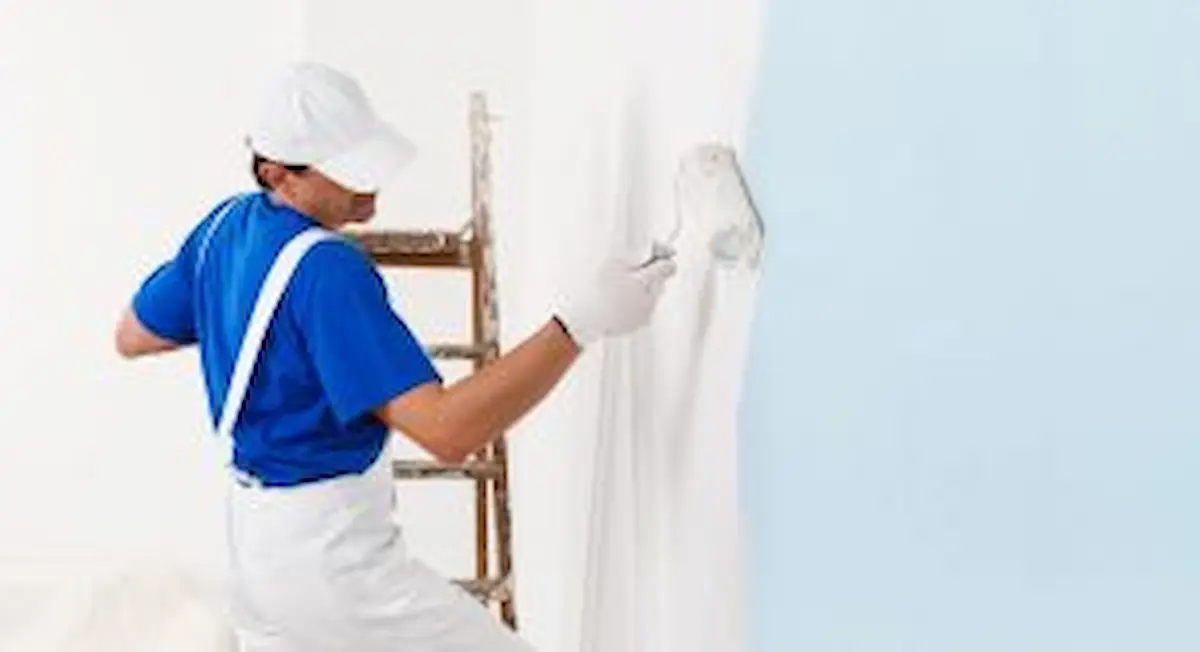 professional painter paint the wall_Meticulously Painted Residence